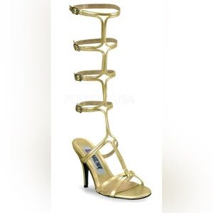 Funtasma Gold Roman Sandal NIB